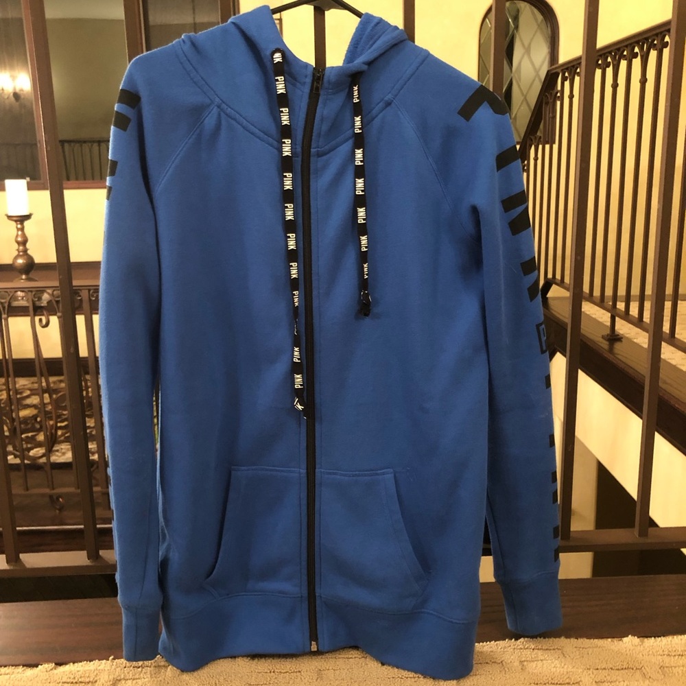 Pink Zip Up Hoodie